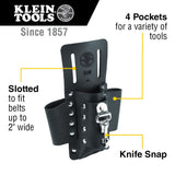 KLEIN 5119 4 Pocket Tool Pouch 6-1/2-Inch x 8-1/2-Inch