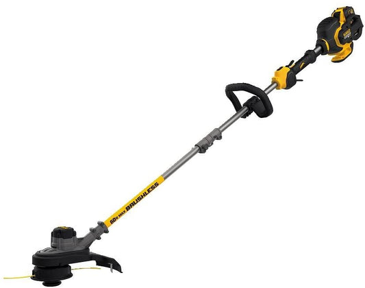 DeWalt DCST970X1S 15 in. 60-Volt MAX Lithium-Ion Cordless FLEXVOLT Brushless String Grass Trimmer with One 3.0 Ah Battery and Charger