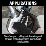 Makita XBP05ZB 18V LXT® Lithium‑Ion Sub‑Compact Brushless Cordless Band Saw, Tool Only