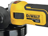 DEWALT DCG405B 20V MAX* XR 4.5 IN. SLIDE SWITCH SMALL ANGLE GRINDER WITH KICKBACK BRAKE (TOOL ONLY)