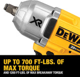 DeWalt DCF899B 20V MAX* XR HIGH TORQUE 1/2 IN. IMPACT WRENCH WITH DETENT PIN ANVIL (TOOL ONLY)