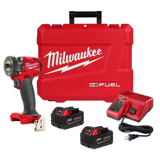 Milwaukee 2854-22R M18 FUEL 3/8" Compact Impact Wrench w/ Friction Ring Kit