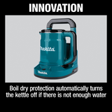 Makita XTK01Z  36V (18V X2) LXT® Hot Water Kettle, Tool Only