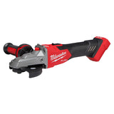 Milwaukee 2887-20 M18 FUEL 5" Flathead Braking Grinder, Slide Switch Lock-On