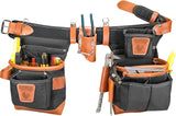 Occidental Leather 9850LH Adjust-to-Fit™ Fat Lip™ Tool Bag Set - Black - Left Handed