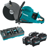 Makita GEC01PL4 80V max (40V max X2) XGT® Brushless 14" Power Cutter Kit with 4 Batteries, AFT®, Electric Brake (8.0Ah) Get Free GAG13Z + BL4040 (VIA EREBATE)