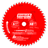 Diablo D0648CFA 6-1/2 in. x 48 Tooth Cermet II Saw Blade for Metals and Stainless Steel