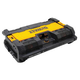DeWalt DWST08810 ToughSystem 14-1/2 in. Portable and Stackable Radio/Digital Music Player with Bluetooth and Battery Charger