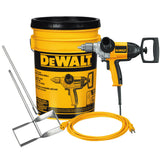 DeWalt DW130VBKT 1/2" Spade Handle Drill, Spade Bit, 25' Extension Cord In A Bucket