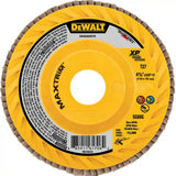 DeWalt DWA8280HCTR 4-1/2" Steel Trimmable Flap Disc Sr40 T27