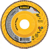 DeWalt DWA8282HCTR 4-1/2" Steel Trimmable Flap Disc Sr80 T27