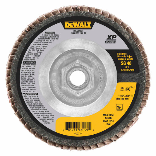 DeWalt DWA8280h Flap Disc, 13,300 RPM, 4??ÃƒÆ’Ã‚Â¢ÃƒÂ¢Ã¢â‚¬Å¡Ã‚Â¬Ãƒâ€šÃ‚Â¹ÃƒÆ’Ã¢â‚¬Å¡Ãƒâ€šÃ‚Â¨ÃƒÆ’Ã¢â‚¬Å¡Ãƒâ€šÃ‚Â«?????ÃƒÆ’Ã‚Â¢ÃƒÂ¢Ã¢â‚¬Å¡Ã‚Â¬Ãƒâ€šÃ‚Â¹ÃƒÆ’Ã¢â‚¬Å¡Ãƒâ€šÃ‚Â¨ÃƒÆ’Ã¢â‚¬Å¡Ãƒâ€šÃ‚Â«????????ÃƒÆ’Ã¢â‚¬Å¡Ãƒâ€šÃ‚Â¦??ÃƒÆ’Ã‚Â¢ÃƒÂ¢Ã¢â‚¬Å¡Ã‚Â¬Ãƒâ€šÃ‚Â¹ÃƒÆ’Ã¢â‚¬Å¡Ãƒâ€šÃ‚Â¨ÃƒÆ’Ã¢â‚¬Å¡Ãƒâ€šÃ‚Â«?ÃƒÆ’Ã¢â‚¬Â ÃƒÂ¢Ã¢â€šÂ¬Ã¢â€žÂ¢???????ÃƒÆ’Ã‚Â¢ÃƒÂ¢Ã¢â‚¬Å¡Ã‚Â¬Ãƒâ€šÃ‚Â¹ÃƒÆ’Ã¢â‚¬Å¡Ãƒâ€šÃ‚Â¨ÃƒÆ’Ã¢â‚¬Å¡Ãƒâ€šÃ‚Â«????1/2 In. Dia. SG40