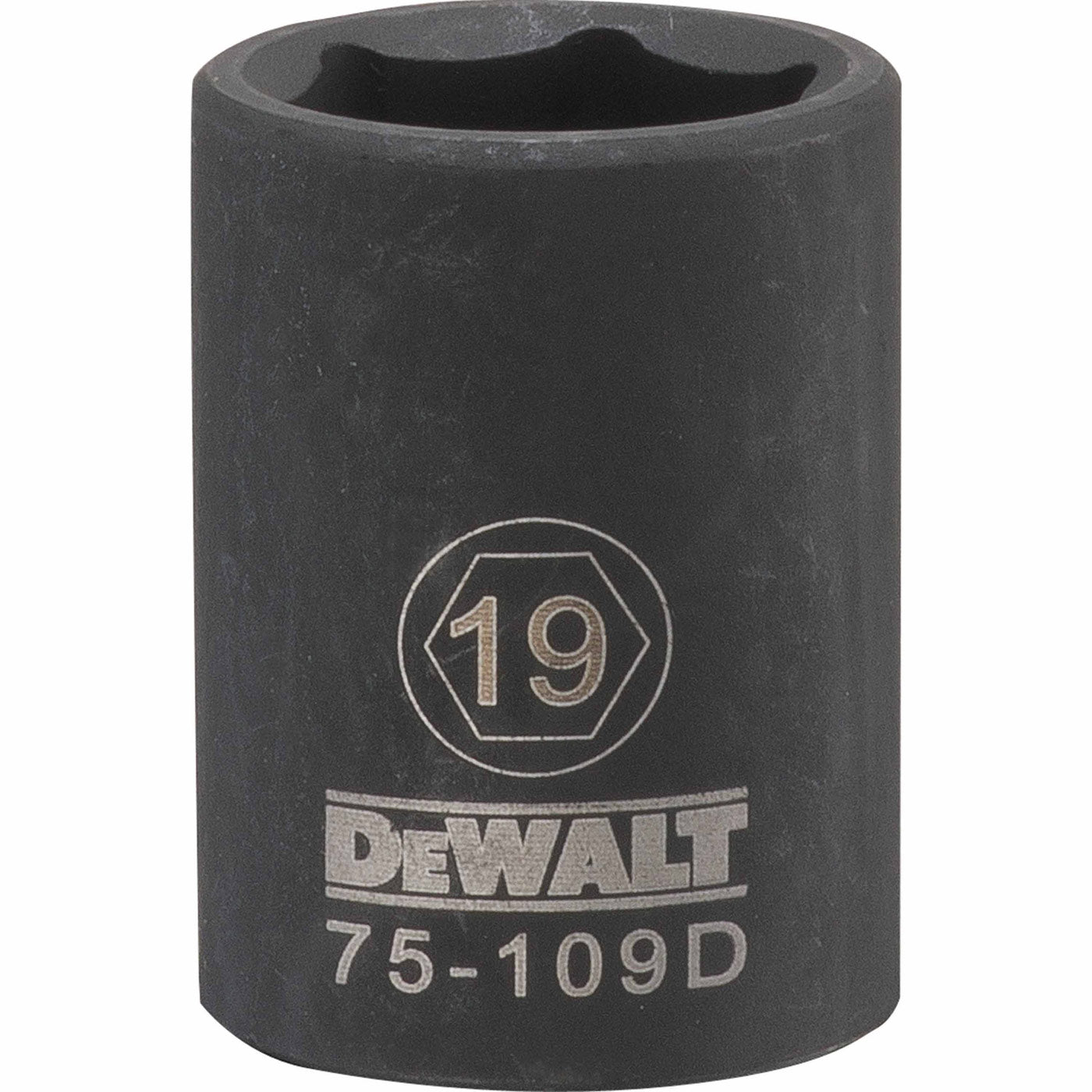 Dewalt DWMT75109OSP Mechanics 6 Point 1/2" Drive Impact Socket 19 MM