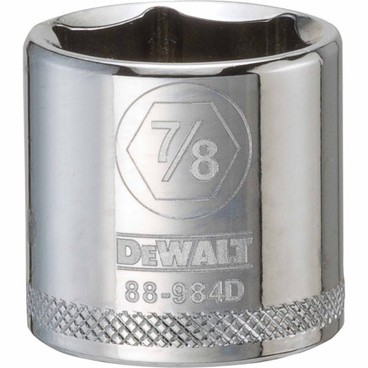 Dewalt DWMT88984OSP Mechanics 6 Point 3/8" Drive Socket 7/8"