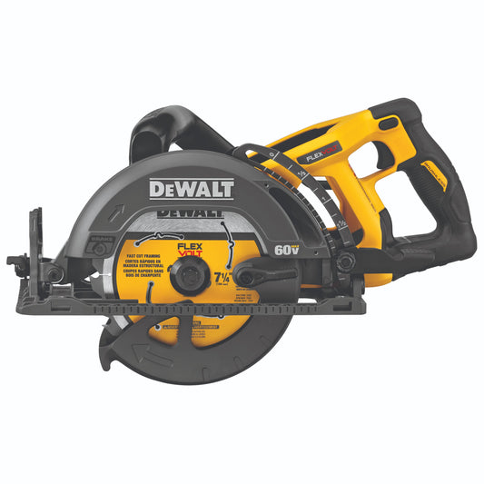 DeWalt DCS577B FLEXVOLT® 60V MAX* 7-1/4 IN. CORDLESS WORM DRIVE STYLE CIRCULAR SAW (TOOL ONLY)