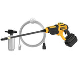 DeWalt DCPW550P1 20V MAX 550 PSI, 1.0 GPM Cold Water Cordless Electric Power Cleaner with 4 Nozzles, 5.0 Ah Battery and Charger