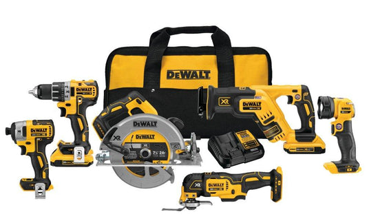 DeWalt DCK684D2 20V MAX XR 6-TOOL COMPACT COMBO KIT