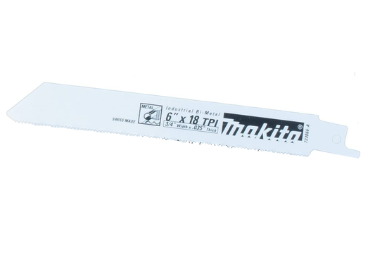 Makita 723066-A-1 Metal Cutting Saw Blade, 6", 18 TPI