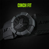 LIFT Safety HDCC-17KG DAX Carbon Fiber Cap Style Hard Hat - Ratchet Suspension - Gloss Black