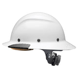 LIFT Safety HDF-15WG DAX Full Brim Hard Hat - Ratchet Suspension - White