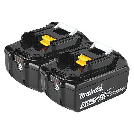 Makita 18V LXT Lithium-ion 5.0Ah Battery, 2PK