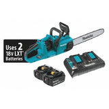 Makita 16" 18V 5.0 Battery Powered Cordless Chain Saw