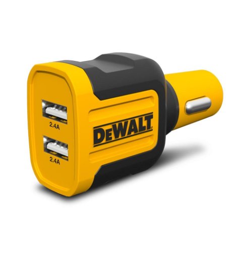 DEWALT 141 9008 DW2 24-Watt 2-Port Mobile USB Charger