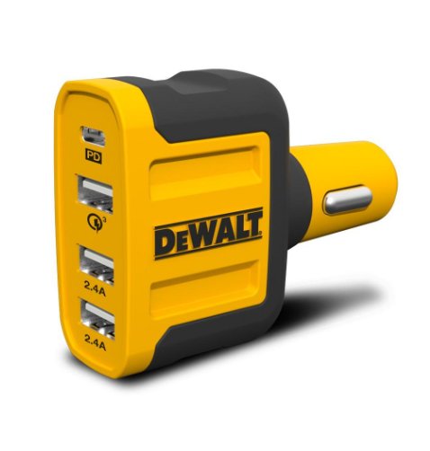 DeWalt 141 9009 DW2 4-Port Mobile USB PD Charger