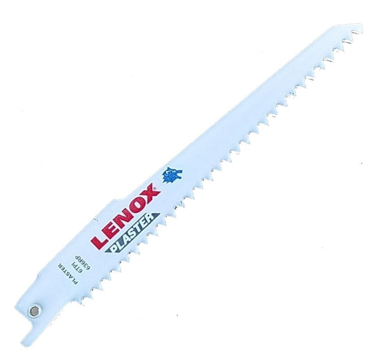 Lenox 636RP 6" x 6 TPI Bi-Metal Reciprocating Saw Blades for Plaster