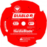 Diablo D0704DH 7-1/4 In. X 4 Tooth Polycrystalline Diamond-Tipped Hardie Circular Saw Blade