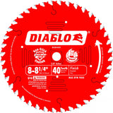 Diablo D0840X 8-1/4 In. X 40 Tooth Carbide Finish Blade