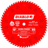 Diablo D1080X 10" X 80 Tooth Carbide Circular Saw Blade