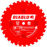 Diablo D1632X 16-5/16 In. X 32 Tooth 1 In. Arbor Saw Blade