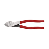 KLEIN D248-8 Diagonal Cutting Pliers, Angled Head, Short Jaw, 8-Inch