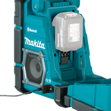 Makita XRM10 18V LXT® / 12V max CXT® Lithium‑Ion Cordless Bluetooth® Job Site Charger / Radio, Tool Only