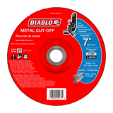 Diablo DBD070063701F 7 in. Metal Cut Off Disc -
Type 27