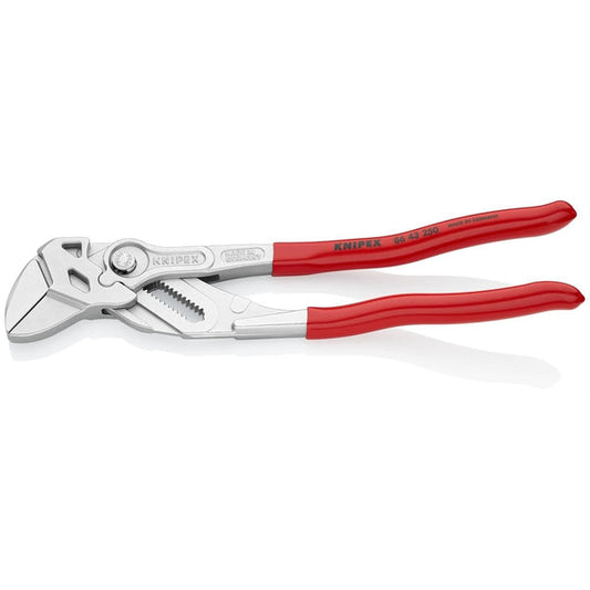 KNIPEX Tools 86 43 250 US 10" Pliers Wrench with Angled Handles 15° angled