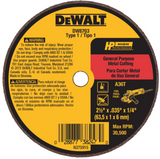 DeWalt DW8706 A36T Wheel, 3-Inch X .035-Inch X 3/8-Inch