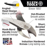 KLEIN D248-9ST Ironworker's Diagonal Cutting Pliers, High-Leverage, 8-Inch