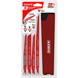 Diablo DS006S 6 Pc Nail-Embedded Wood And Metal Cutting/Demolition Recip Blade Set (6 Pc. Set)