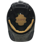 LIFT Safety HDCC-20CK DAX Carbon Fiber Cap Style Hard Hat - Ratchet Suspension - Black Camo