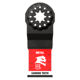 Diablo DOS125CF3 1-1/4 in. Starlock Carbide
Oscillating Blades
for Metal