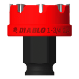 Diablo DHS1750CF 1-3/4 in. Steel Demon™ Carbide
Teeth Hole Cutter
