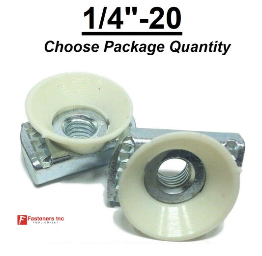 1/4"-20 Cone / Twirl Nuts for Unistrut B-line Channel 4145EZ P1006T EG