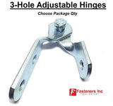 3-Hole Adjustable Hinge for Unistrut Channel / B-Line Channel #46824 B335 P1354A
