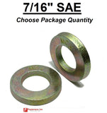 7/16" Extra Thick Flat Washers SAE Grade 8 Hardened MCX Mil-Carb