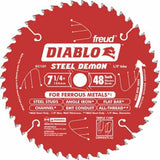 Freud D0748CFA Diablo Steel Demon 7-1/4 48 Tooth TCG Ferrous Metal Cutting Blade
