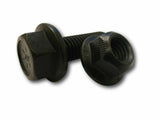 Grade 8 Flange / Frame Bolt & Lock Nut Assortment Kit Black Phos/Oil 420 Pieces - Gray