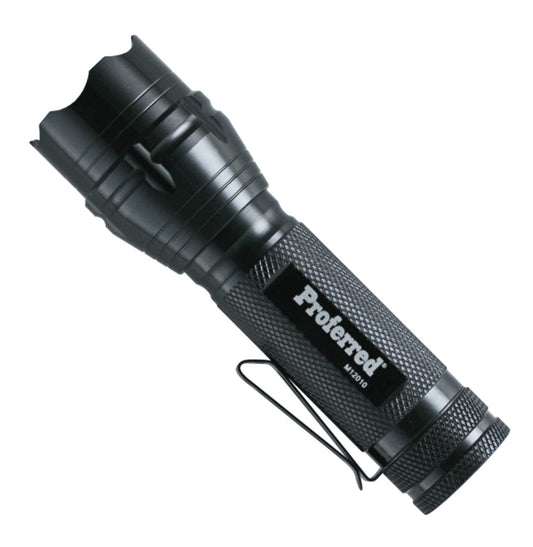 Proferred Hi-Power Led Flashlight 260 Lumens 4hrs M12010 AAA Aluminum Body