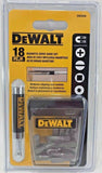 Dewalt DW2058 18 Piece Magnetic Screw Bit Drive Guide Set